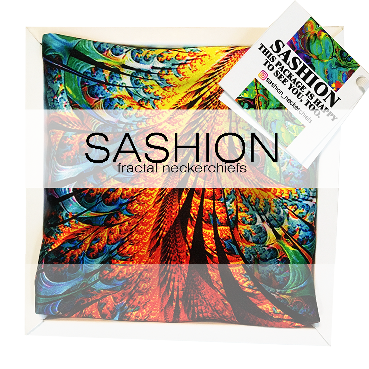 SASHION Silk Satin Scarf – Infinite Elegance